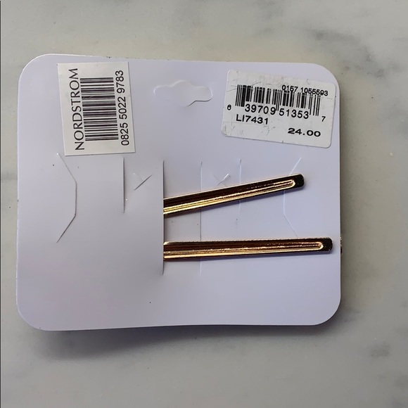 Nordstrom Enamel hair clips - Picture 2 of 3